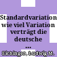 Standardvariation : wie viel Variation verträgt die deutsche Sprache? /