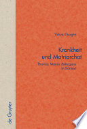 Krankheit und Matriarchat : : Thomas Manns "Betrogene" im Kontext /