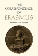 The Correspondence of Erasmus : : Letters 2204-2356 (August 1529-July 1530) /