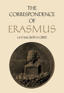 The Correspondence of Erasmus : : Letters 2635 to 2802 April 1532-April 1533 /