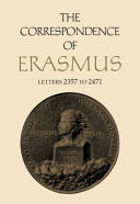 The Correspondence of Erasmus : : Letters 2357 to 2471 /