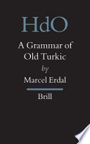 A grammar of Old Turkic