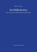 Im Halbschatten : der Orientalist Hellmut Ritter (1892–1971)