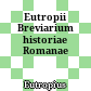 Eutropii Breviarium historiae Romanae