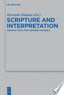 Scripture and Interpretation : : Qumran Texts that Rework the Bible /