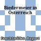 Biedermeier in Österreich