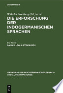 Die Erforschung der indogermanischen Sprachen.