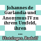 Johannes de Garlandia und Anonymus IV : zu ihrem Umfeld, ihren Persönlichkeiten und Traktaten