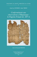 Conformément aux observations d'Hipparque: le Papyrus Fouad Inv. 267 A