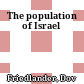 The population of Israel