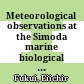 Meteorological observations at the Simoda marine biological station during the years 1934 and 1935