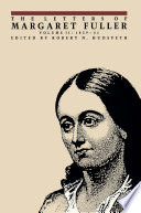 The Letters of Margaret Fuller : : 1839–1841 /