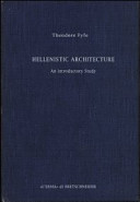 Hellenistic architecture : an introductory study