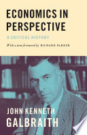Economics in Perspective : : A Critical History /