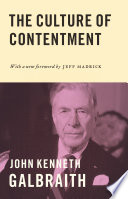 The Culture of Contentment /