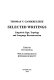 Selected writings : linguistic sign, typology and language reconstruction