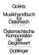 Musikhandbuch für Österreich : Struktur und Organisation