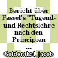 Bericht über Fassel's "Tugend- und Rechtslehre nach den Principien des Talmud etc." : Sitzung vom 31. Jänner 1849