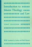 Introduction to islamic theology and law
