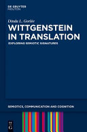Wittgenstein in Translation : exploring semiotic signatures