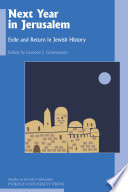 Next Year in Jerusalem : Exile and Return in Jewish History /