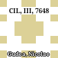 CIL, III, 7648