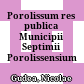 Porolissum : res publica Municipii Septimii Porolissensium