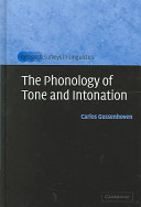 The phonology of tone and intonation /