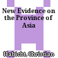 New Evidence on the Province of Asia
