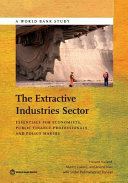 The extractive industries sector : : essentials for economists, public finance professionals, and policy makers /