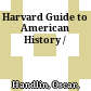 Harvard Guide to American History /