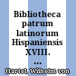 Bibliotheca patrum latinorum Hispaniensis : XVIII. Sitzung vom 14. Juli 1886