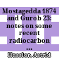 Mostagedda 1874 and Gurob 23: notes on some recent radiocarbon dates and their importance for Egyptian archaeology and chronology