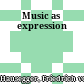 Music as expression