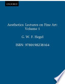 Aesthetics. : lectures on fine art /