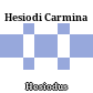 Hesiodi Carmina