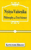 Nyāya-Vaiśeṣika philosophy and text sience