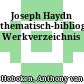 Joseph Haydn : thematisch-bibliographisches Werkverzeichnis