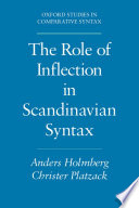 The role of inflection in Scandinavian syntax /