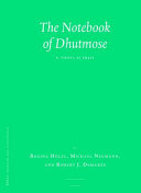 The notebook of Dhutmose : : P. Vienna AS 10321 /