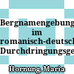 Bergnamengebung im romanisch-deutschen Durchdringungsgebiet Karniens