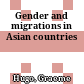 Gender and migrations in Asian countries