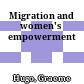 Migration and women's empowerment
