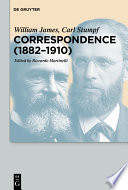 Correspondence (1882–1910) /