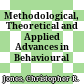 Methodological, Theoretical and Applied Advances in Behavioural Spillover