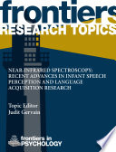 Near-infrared spectroscopy : : recent advances in infant speech perception and language acquisition research /