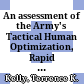 An assessment of the Army's Tactical Human Optimization, Rapid Rehabilitation and Reconditioning program /