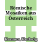 Römische Mosaiken aus Österreich