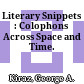 Literary Snippets : : Colophons Across Space and Time.