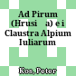 Ad Pirum (Hrusiča) e i Claustra Alpium Iuliarum